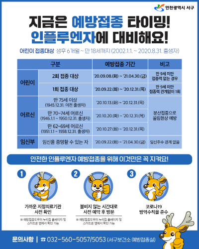 [크기변환]1지금은 예방접종 타이밍! 독감대비 철저! 서구,  독감 백신 무료 예방접종 분산 실시 (1).jpg